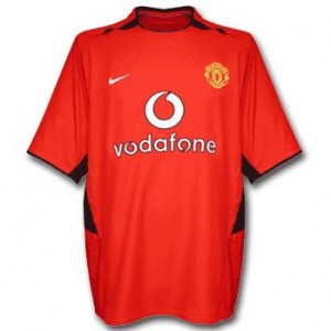 Manchester United shirt home 2002-2004